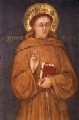 Св. Антоний Падуанский. Работа неизвестного художника XIV века